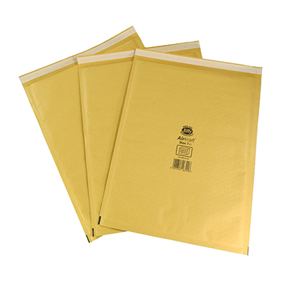 100 x Jiffy Airkraft Size 7 Bubble Envelopes Bags 340x445mm (JL7)